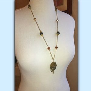 Chiaroscuro Designs Long Pendant Necklace